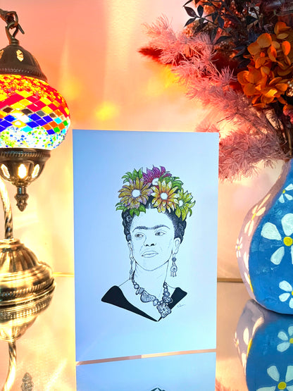 Tall Timber Designs Frida Kahlo Card