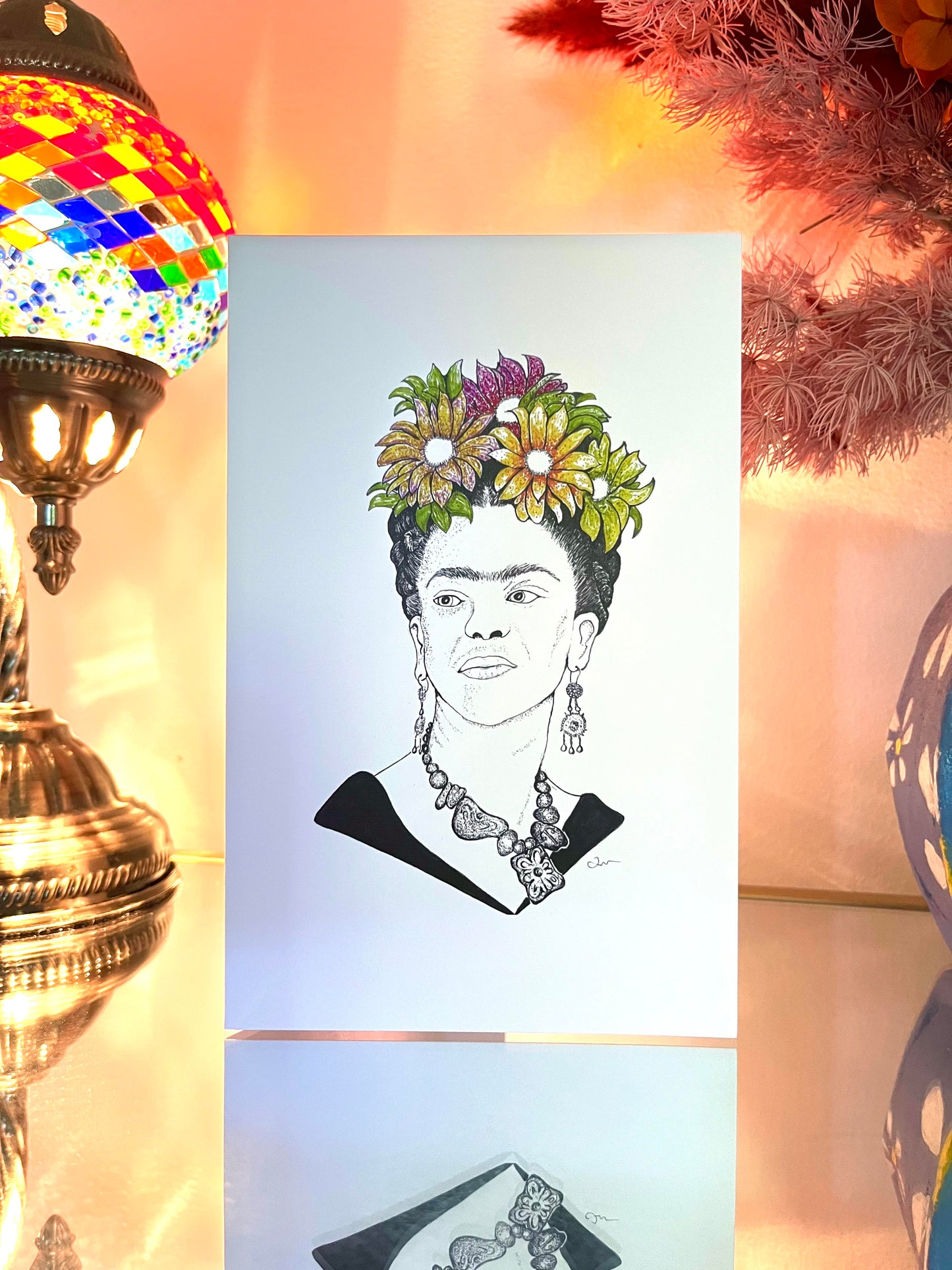 Tall Timber Designs Frida Kahlo Card