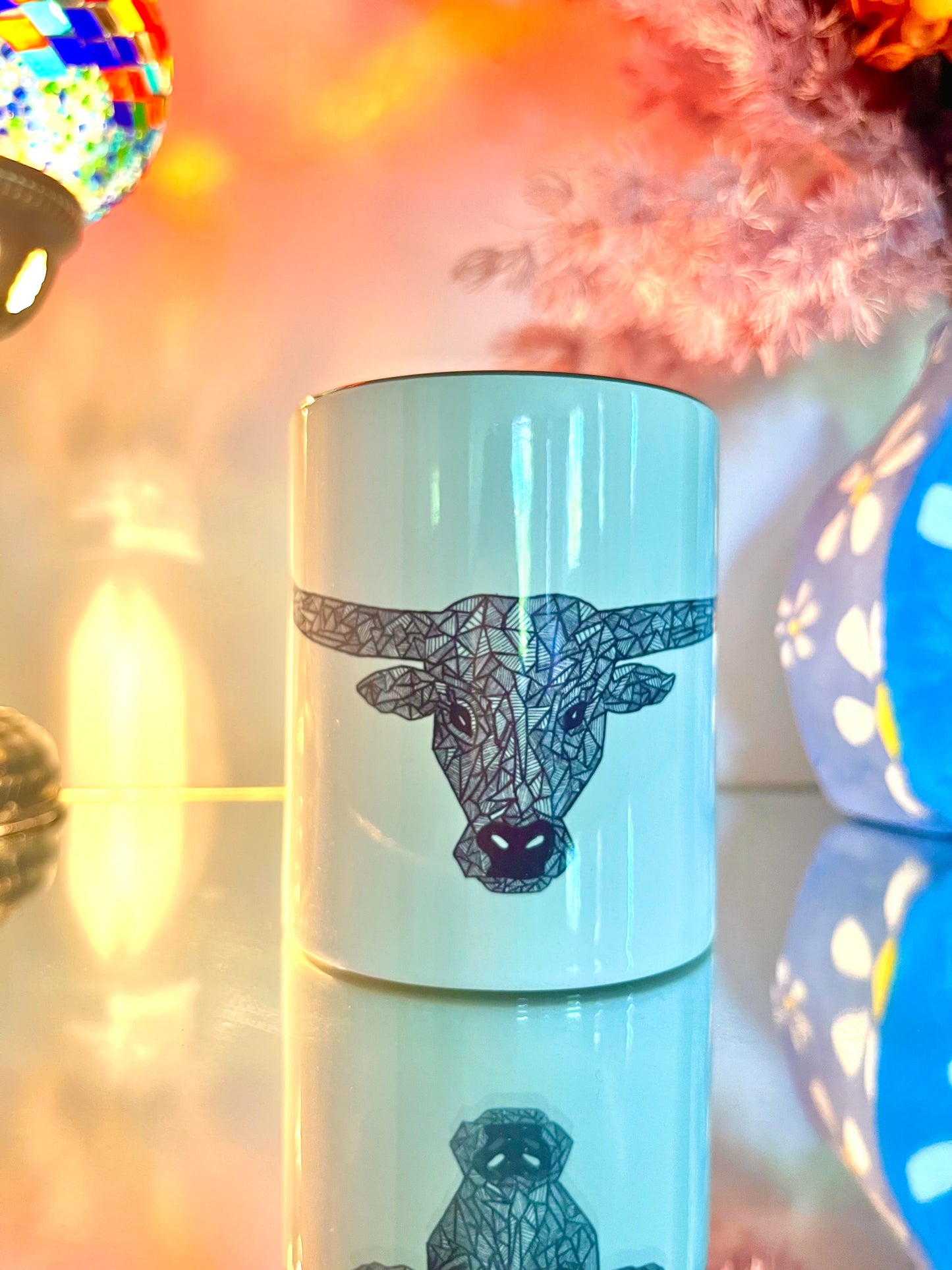 Tall Timber Designs Longhorn Mug