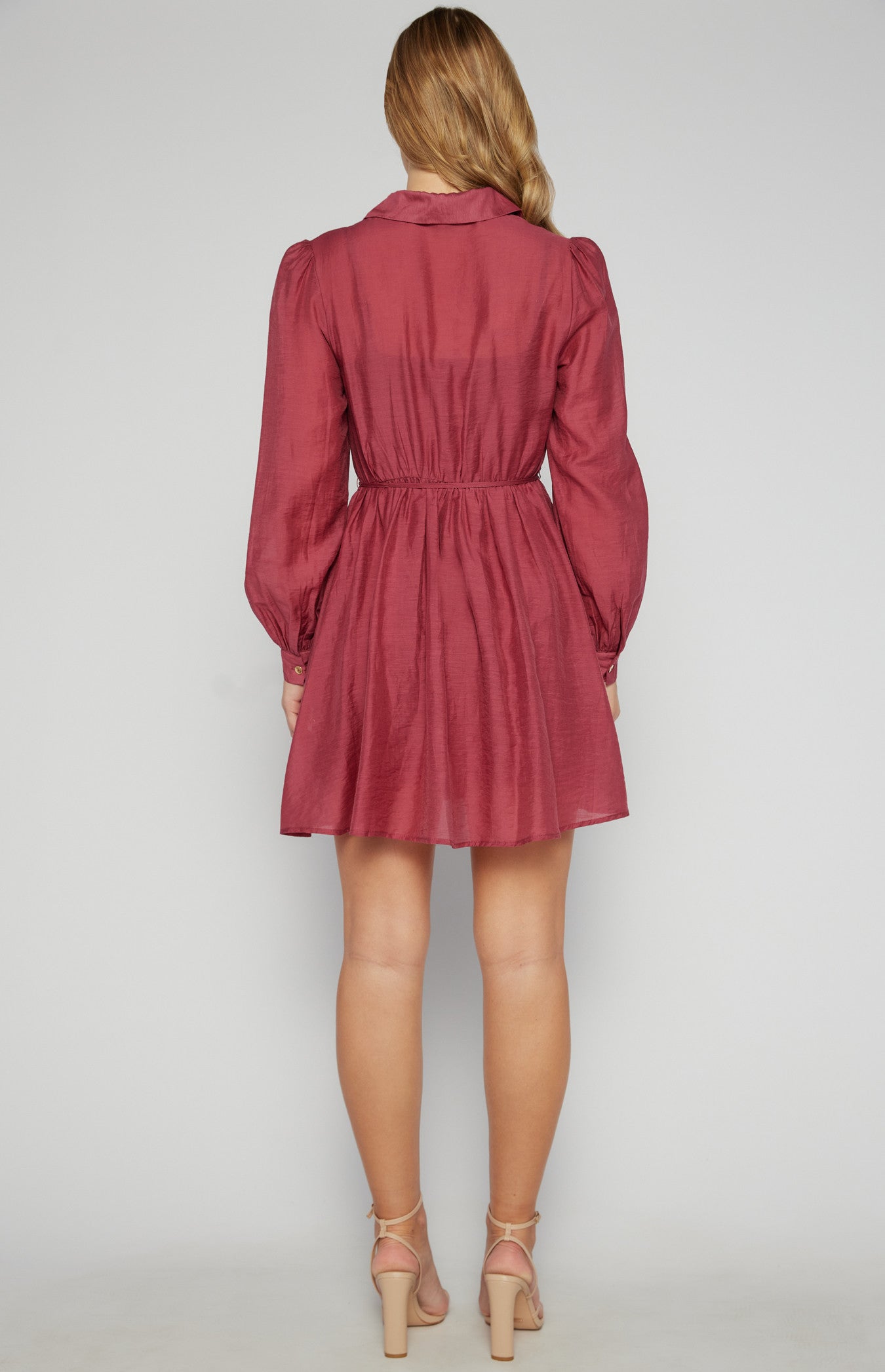 Bonnie Mini Shirt Dress